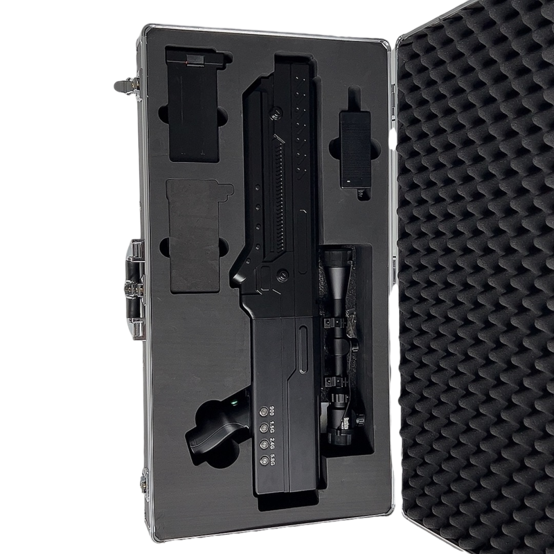  偏关手持便携式枪型低空防御反制四通道B型